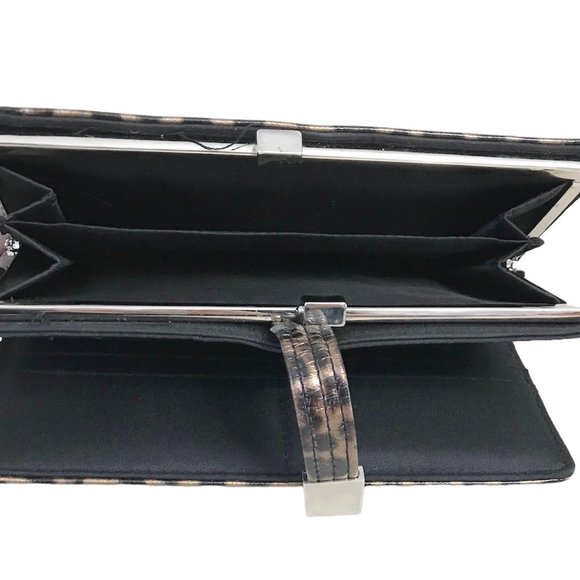 Cheetah Wallet with Checkbook Cover Pre-owned Good Condition - Picture 6 of 6